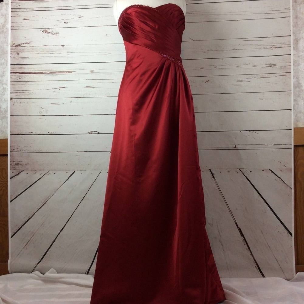 Davids Bridal Bridesmaid Dress Floor Length